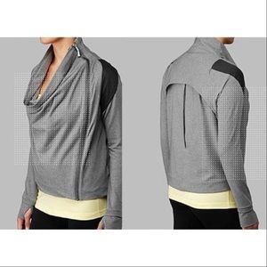 Lululemon Charcoal Grey Sway Jacket 8